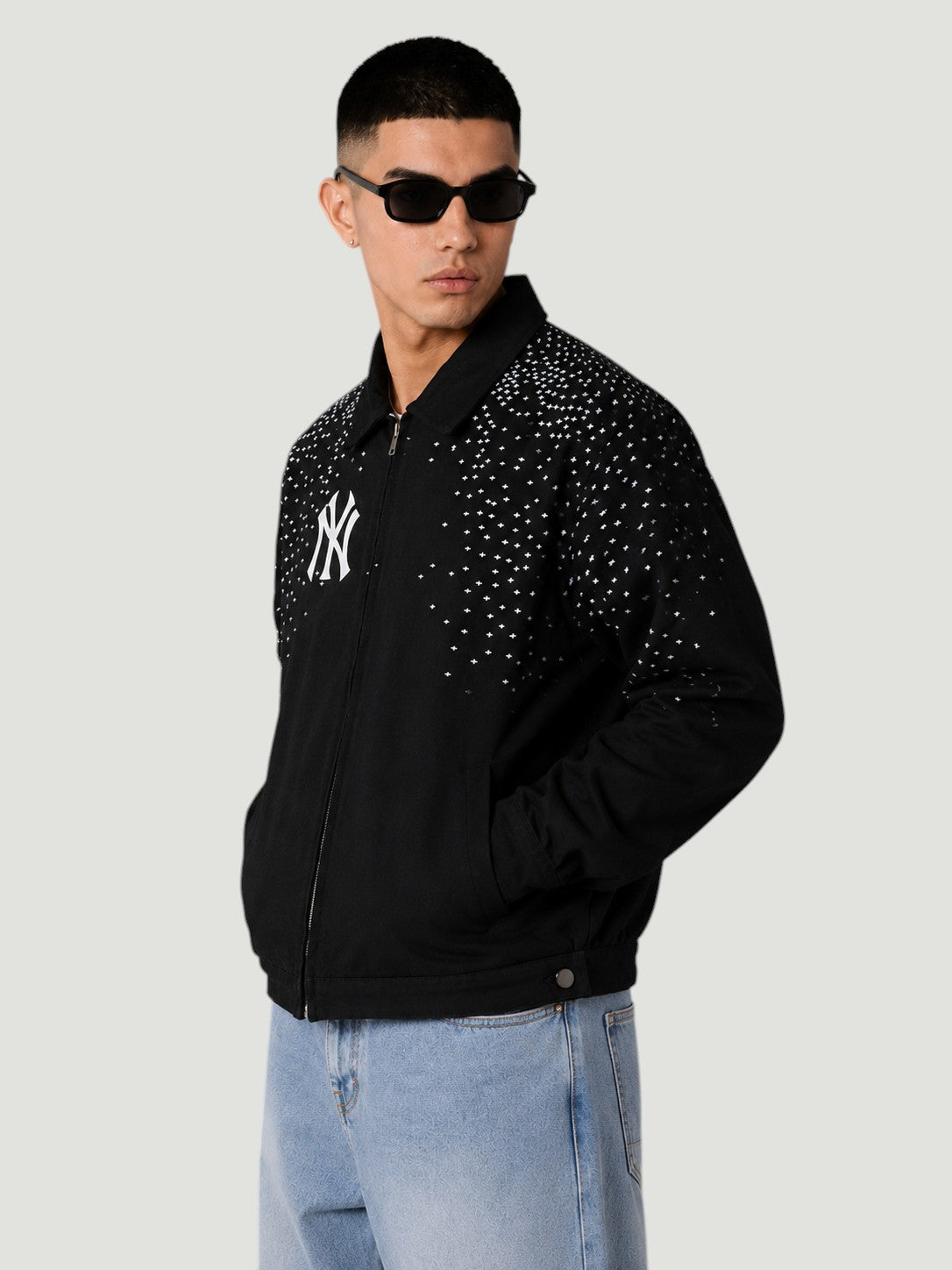 Giacca con Zip Vintage New York Yankees