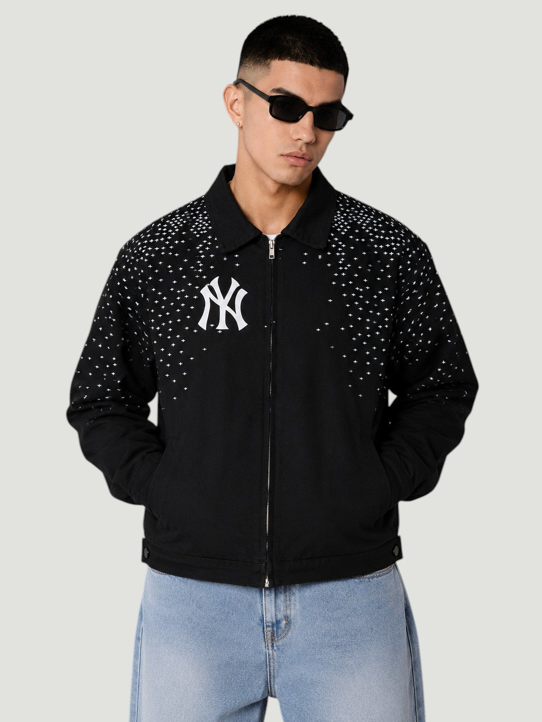 Giacca con Zip Vintage New York Yankees
