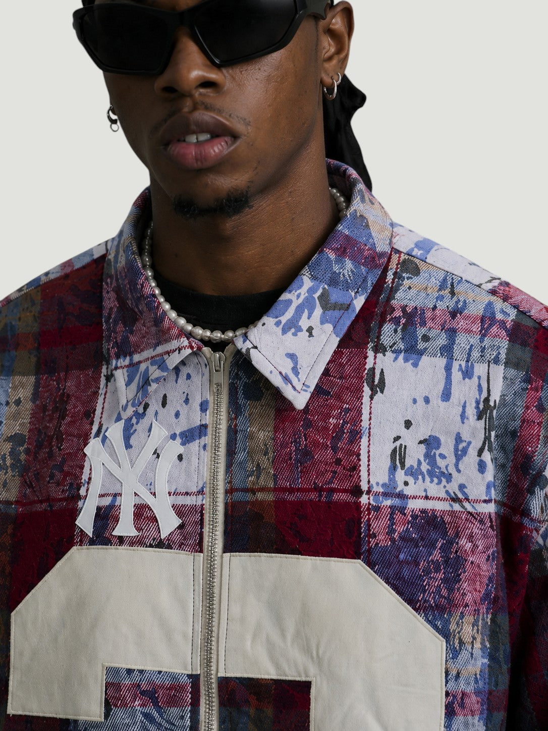 Giacca Camicia Vintage New York Yankees