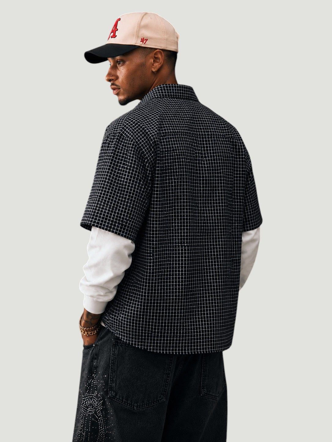 Camicia Maniche Lunghe Vintage New York Yankees