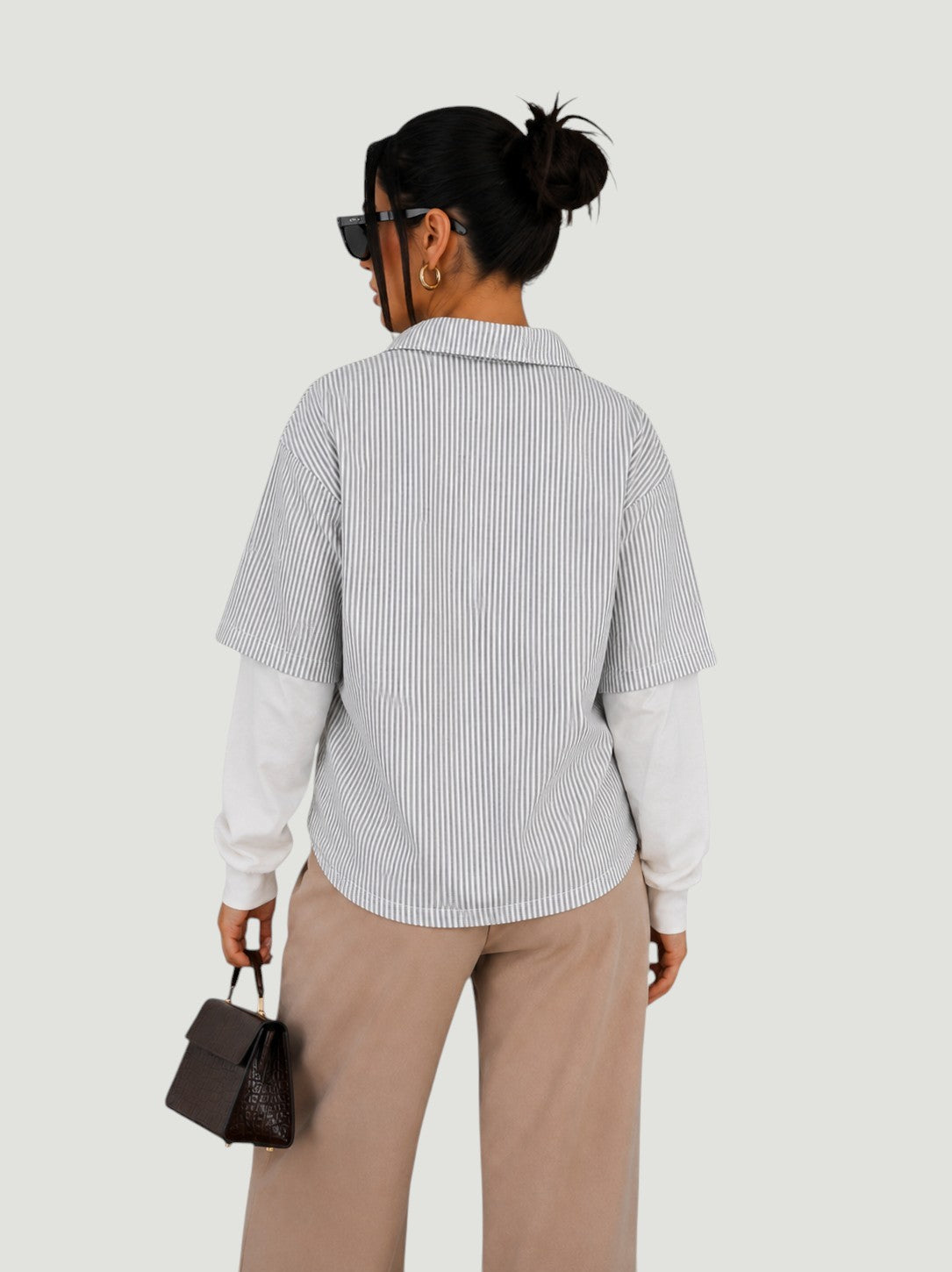 Camicia Maniche Lunghe Vintage New York Yankees