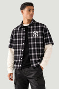 Camicia Maniche Lunghe Vintage New York Yankees