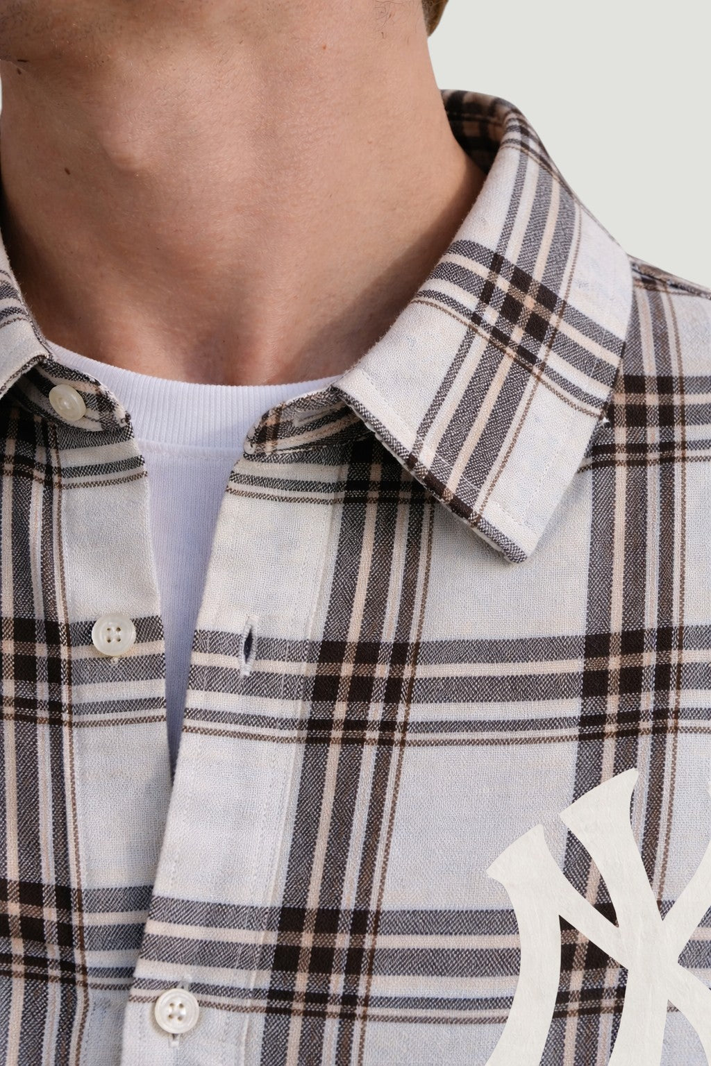 Camicia Maniche Lunghe Vintage New York Yankees